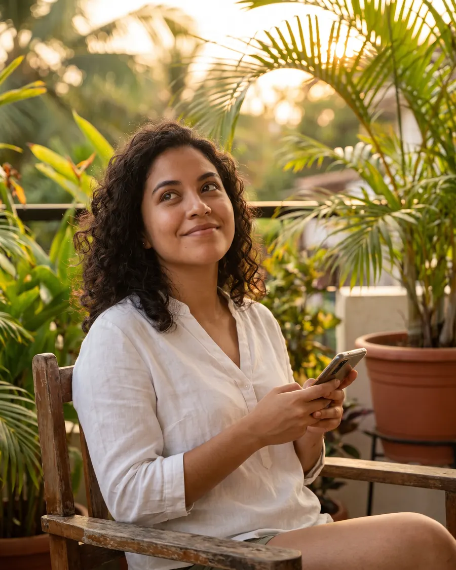 Marisol Betancourt, a licensed health insurance agent, smiling with an open, welcoming gesture